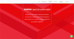 Desktop Screenshot of neomedia.ec